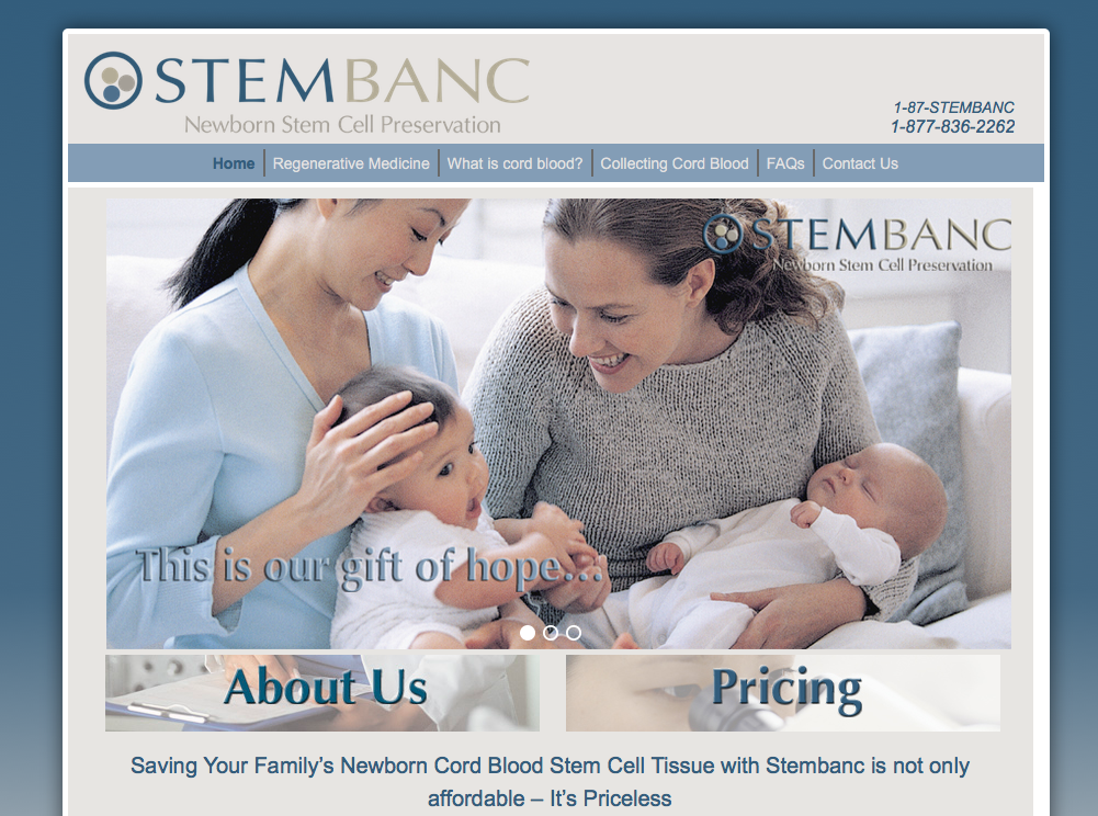 New Website for “Stembanc”